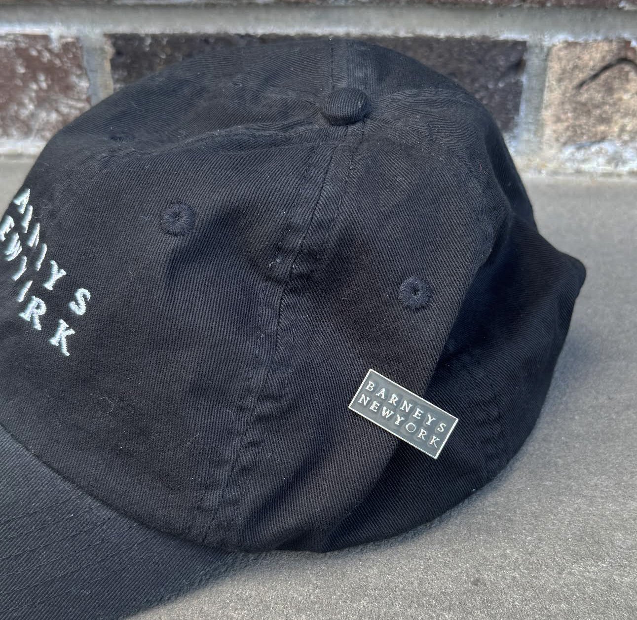 Vintage Barneys New York Strapback w Employee Pin — RootsBK